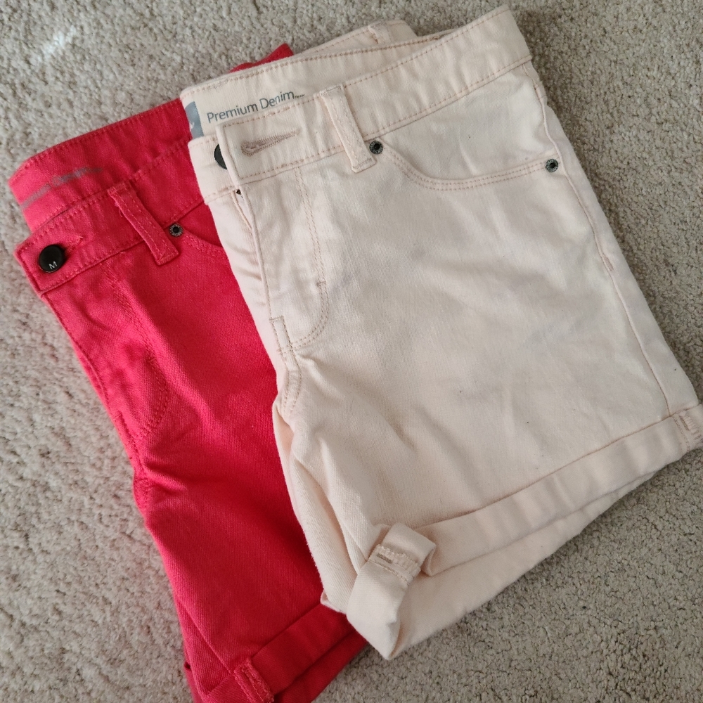 2 for 1 Pink/Coral Shorts